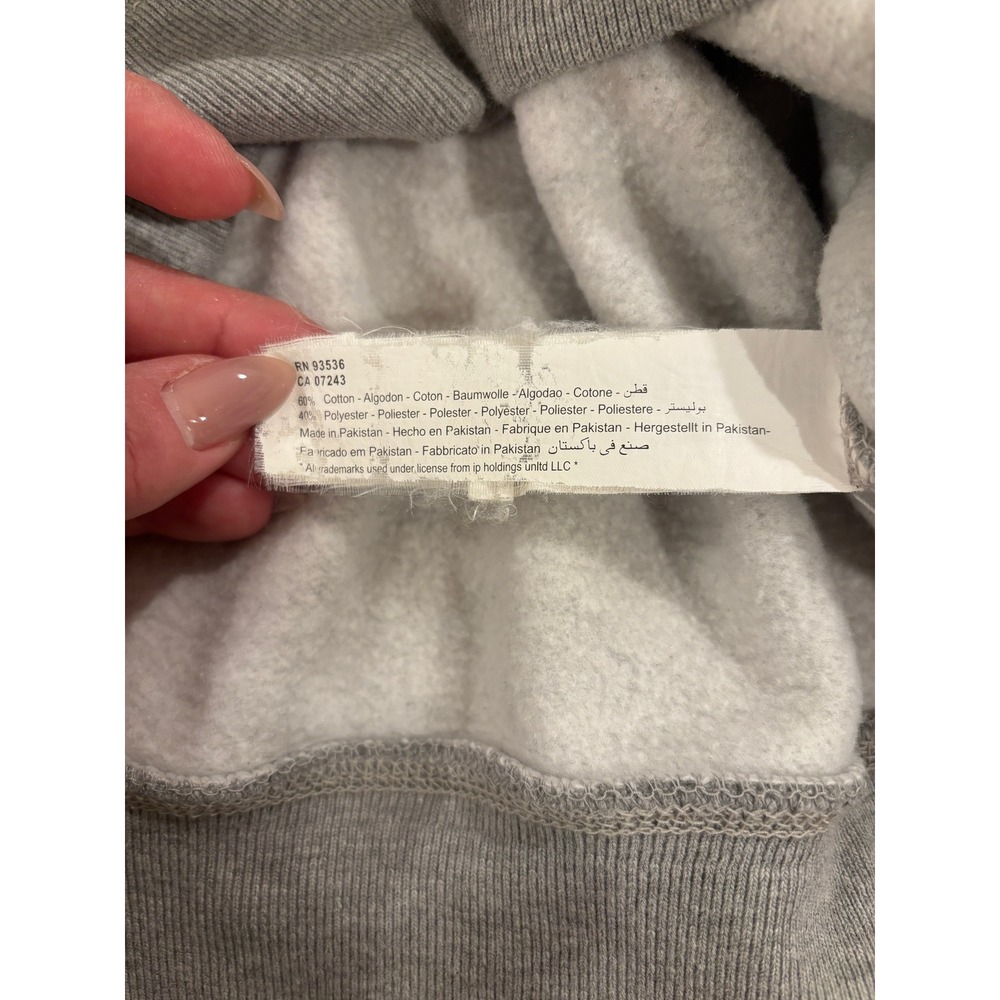 ALIFE x Crack "Wolfpack" Embroidered Hoodie‎ Gray Men's Size Large EUC - Picture 7 of 11